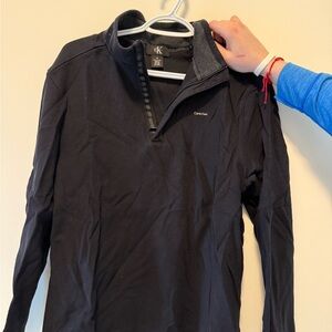 Calvin Klein Black Long-Sleeve Top